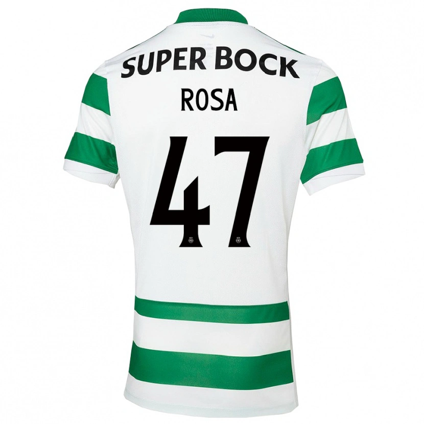 Danxen Niño Camiseta Mariana Rosa #47 Verde Blanco 1ª Equipación 2025/26 La Camisa