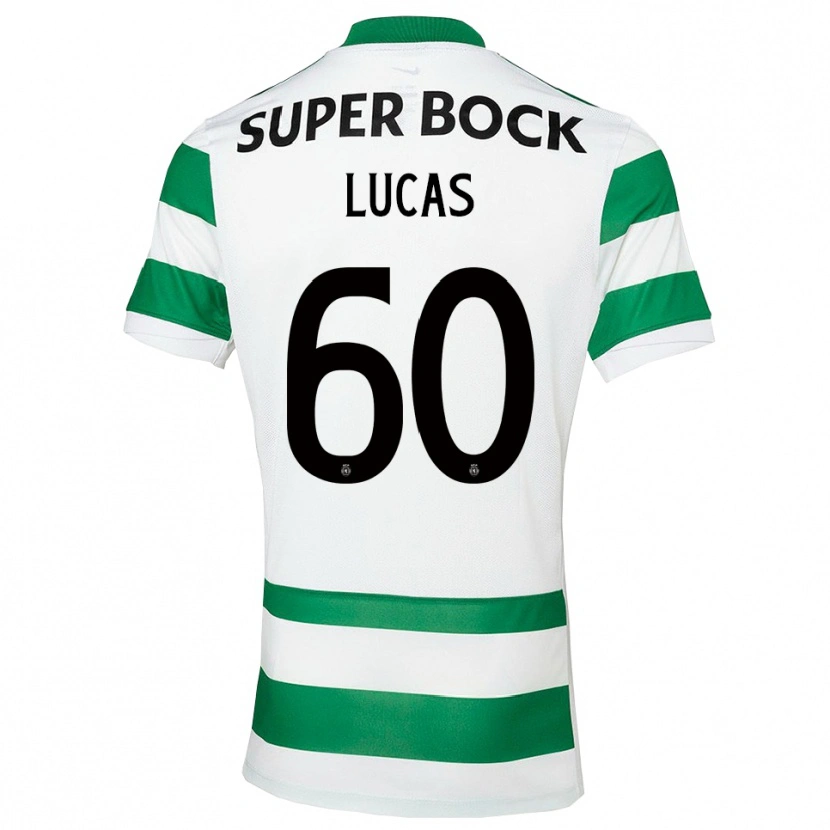 Danxen Niño Camiseta Rayan Lucas #60 Verde Blanco 1ª Equipación 2025/26 La Camisa