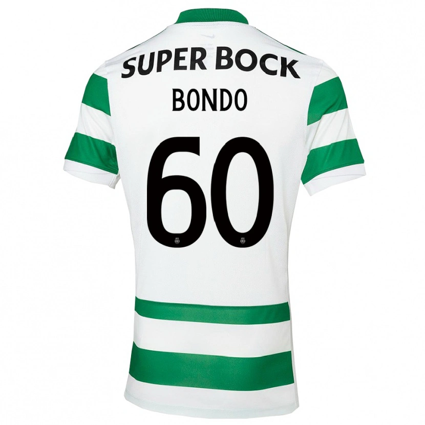 Danxen Niño Camiseta Pedro Bondo #60 Verde Blanco 1ª Equipación 2025/26 La Camisa