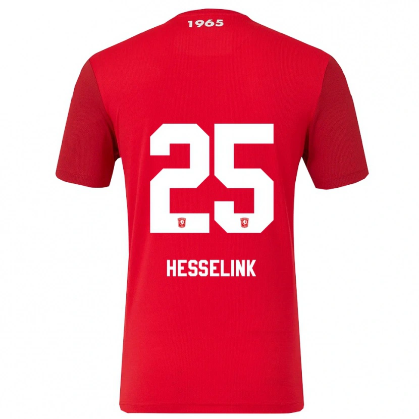 Danxen Niño Camiseta Lucas Vennegoor Of Hesselink #25 Rojo Blanco 1ª Equipación 2025/26 La Camisa