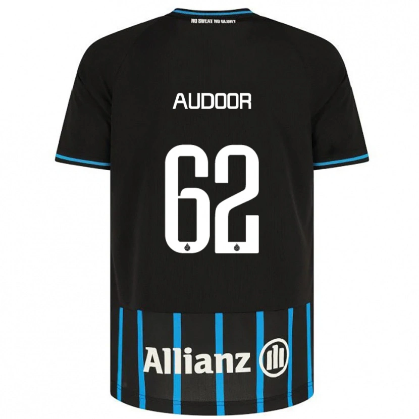 Danxen Niño Camiseta Lynnt Audoor #62 Negro Azul 1ª Equipación 2025/26 La Camisa