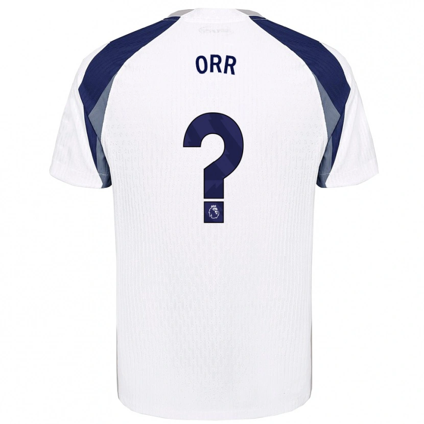 Danxen Niño Camiseta Dante Orr #0 Blanco Marino 1ª Equipación 2025/26 La Camisa