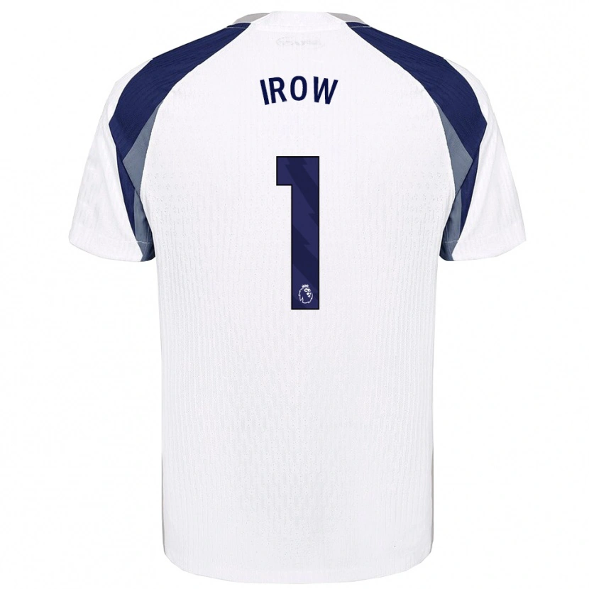 Danxen Niño Camiseta Blake Irow #1 Blanco Marino 1ª Equipación 2025/26 La Camisa
