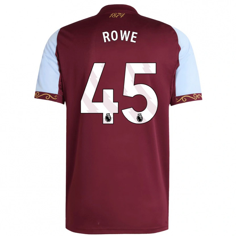 Danxen Niño Camiseta Triston Rowe #45 Borgoña Celeste 1ª Equipación 2025/26 La Camisa