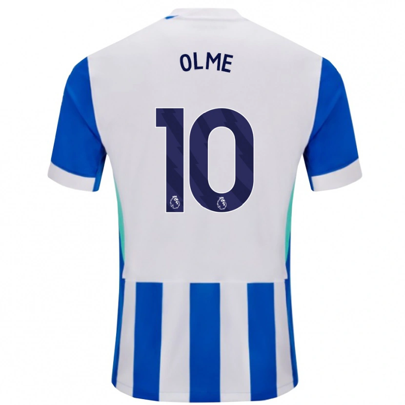 Danxen Niño Camiseta Julia Margareta Zigiotti Olme #10 Azul Blanco 1ª Equipación 2025/26 La Camisa