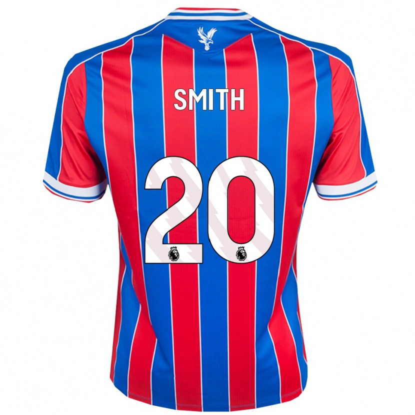 Danxen Niño Camiseta Hope Smith #20 Azul Rojo Blanco 1ª Equipación 2025/26 La Camisa