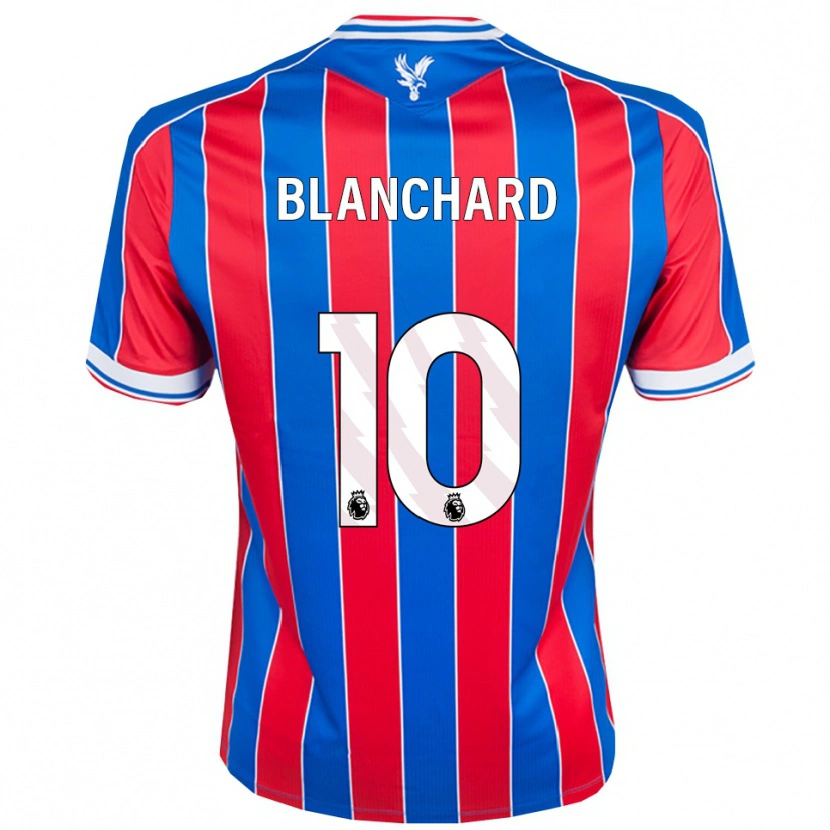Danxen Niño Camiseta Annabel Blanchard #10 Azul Rojo Blanco 1ª Equipación 2025/26 La Camisa