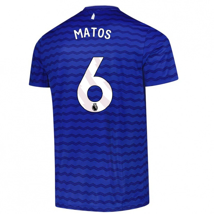 Danxen Niño Camiseta Melvin Matos #6 Azul Marino 1ª Equipación 2025/26 La Camisa