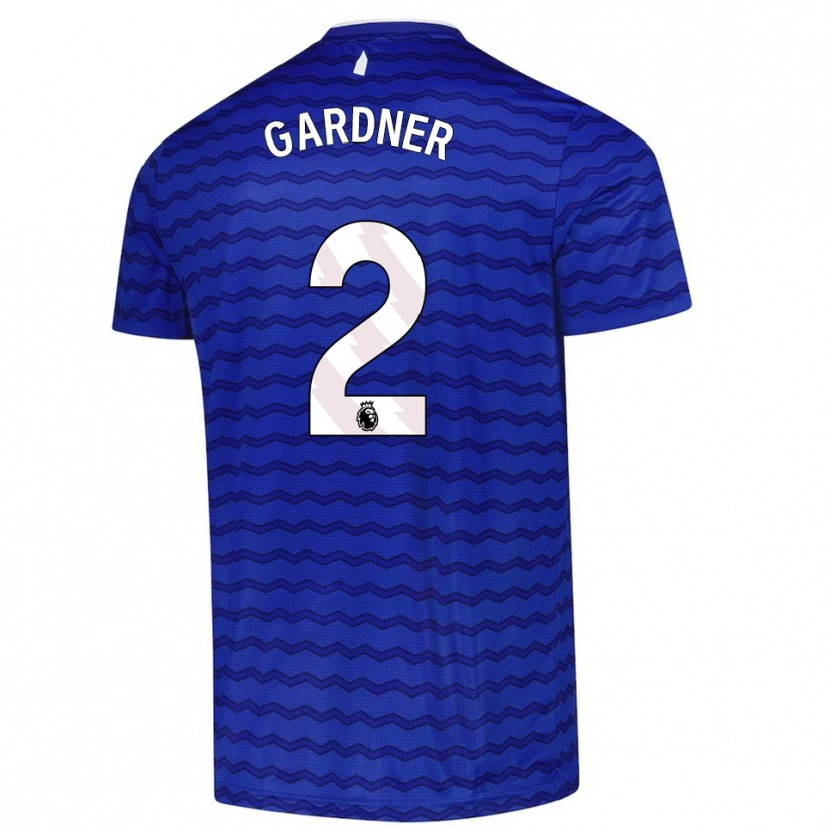 Danxen Niño Camiseta Luis Gardner #2 Azul Marino 1ª Equipación 2025/26 La Camisa