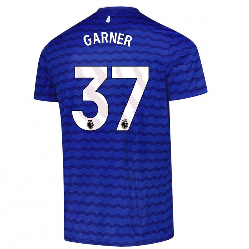 Danxen Niño Camiseta James Garner #37 Azul Marino 1ª Equipación 2025/26 La Camisa