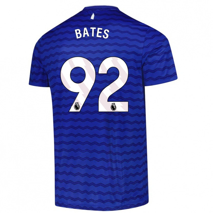 Danxen Niño Camiseta Callum Bates #92 Azul Marino 1ª Equipación 2025/26 La Camisa