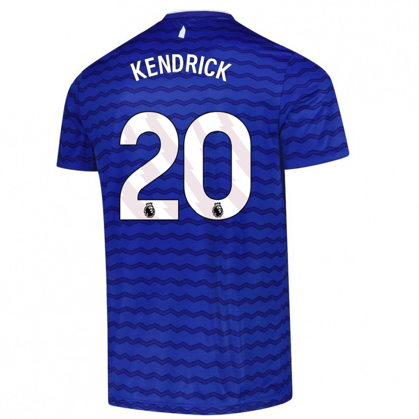 Danxen Niño Camiseta Levi Kendrick #20 Azul Marino 1ª Equipación 2025/26 La Camisa