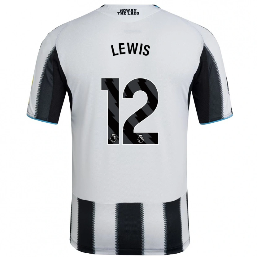 Danxen Niño Camiseta Jamal Lewis #12 Negro Blanco 1ª Equipación 2025/26 La Camisa