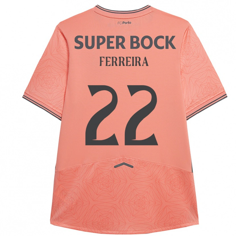 Danxen Niño Camiseta Joana Ferreira #22 Rosa Marino 2ª Equipación 2025/26 La Camisa