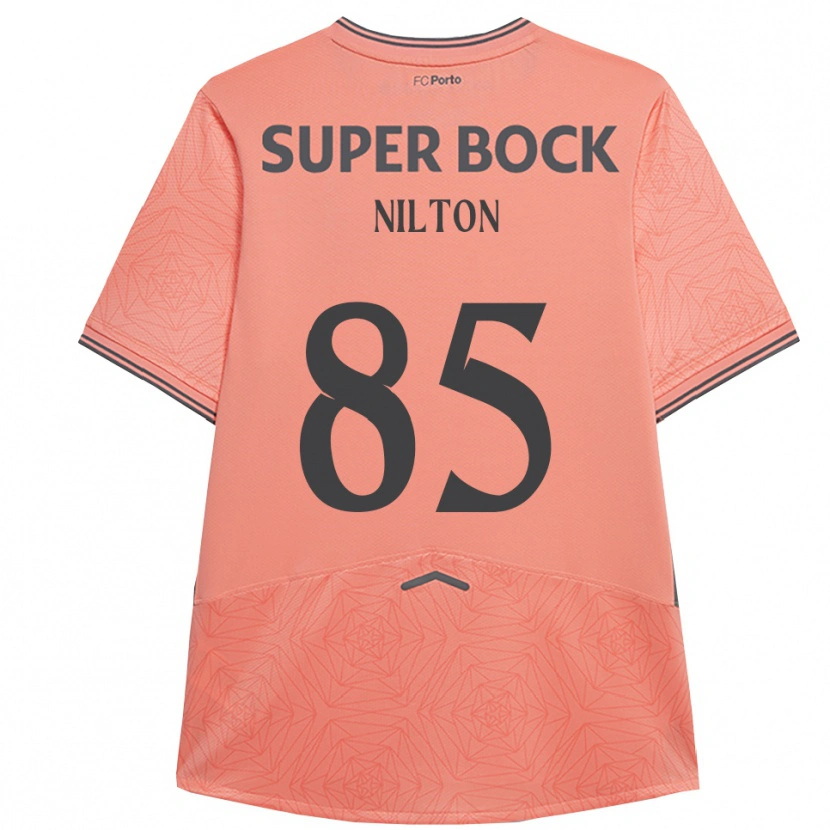 Danxen Niño Camiseta Nilton #85 Rosa Marino 2ª Equipación 2025/26 La Camisa
