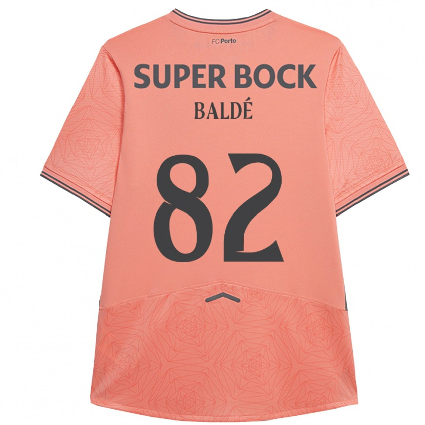 Danxen Niño Camiseta Alfa Baldé #82 Rosa Marino 2ª Equipación 2025/26 La Camisa
