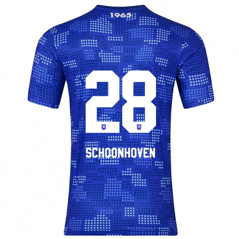 Danxen Niño Camiseta Roman Schoonhoven #28 Azul Celeste 2ª Equipación 2025/26 La Camisa