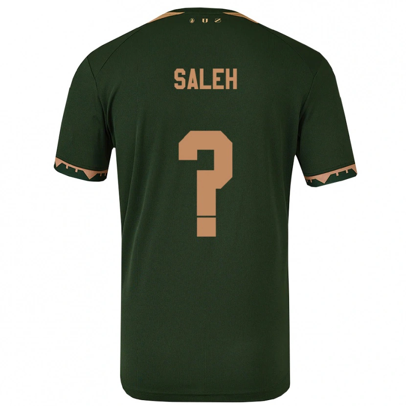 Danxen Niño Camiseta Amir Saleh #0 Verde Oro 2ª Equipación 2025/26 La Camisa
