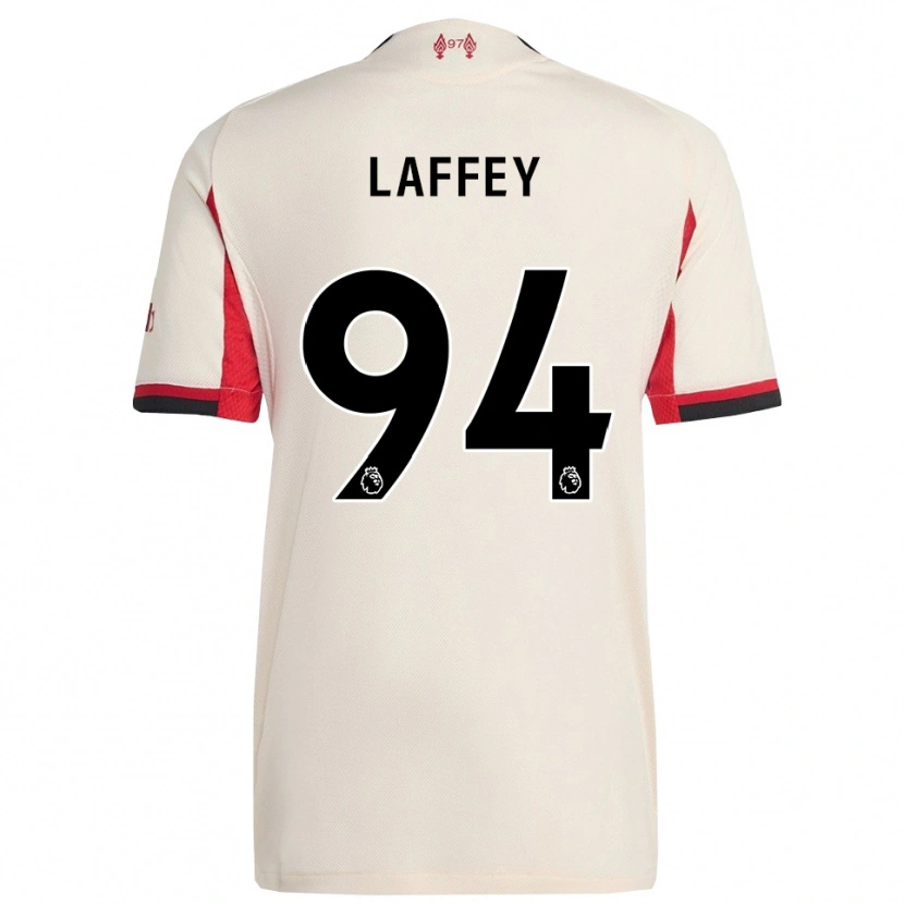 Danxen Niño Camiseta Michael Laffey #94 Blanco Negro 2ª Equipación 2025/26 La Camisa