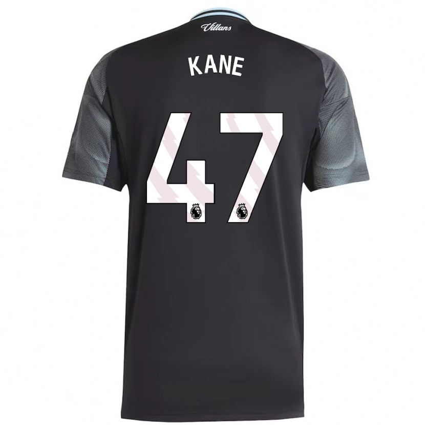 Danxen Niño Camiseta Kane Taylor #47 Negro Celeste 2ª Equipación 2025/26 La Camisa