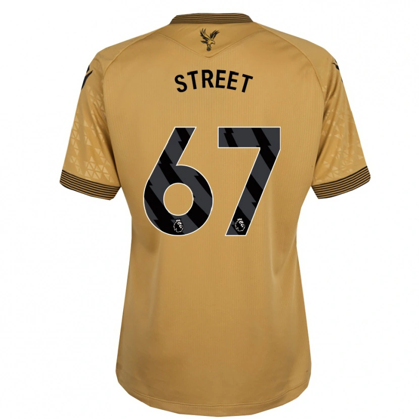 Danxen Niño Camiseta Rob Street #67 Oro Negro 2ª Equipación 2025/26 La Camisa