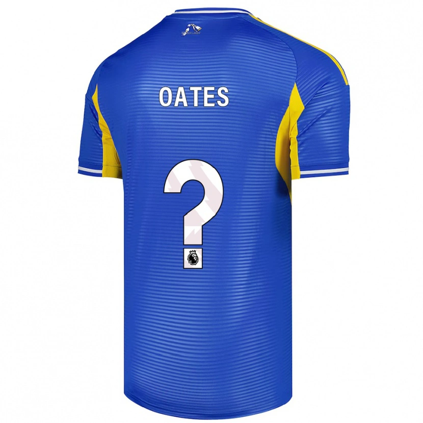 Danxen Niño Camiseta Charlotte Oates #0 Azul Amarillo 2ª Equipación 2025/26 La Camisa