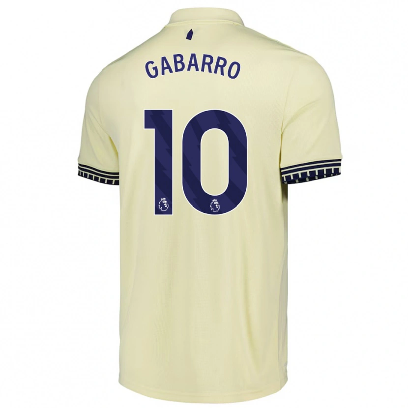 Danxen Niño Camiseta Inma Gabarro #10 Blanco Roto Negro 2ª Equipación 2025/26 La Camisa