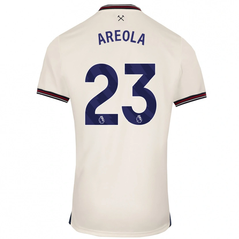 Danxen Niño Camiseta Alphonse Areola #23 Blanco Roto 2ª Equipación 2025/26 La Camisa