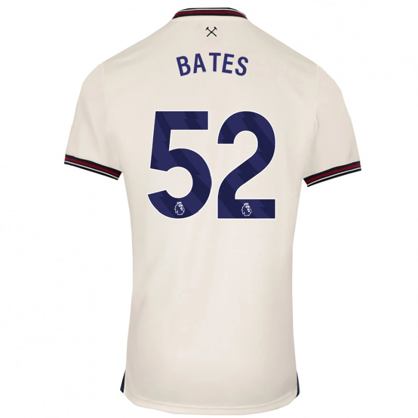 Danxen Niño Camiseta Billy Bates #52 Blanco Roto 2ª Equipación 2025/26 La Camisa