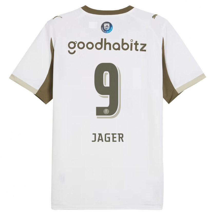 Danxen Niño Camiseta Elvic Mukena #9 Blanco Gris Equipación Tercera 2025/26 La Camisa