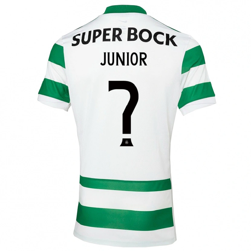 Danxen Hombre Camiseta Marlon Junior #0 Verde Blanco 1ª Equipación 2025/26 La Camisa