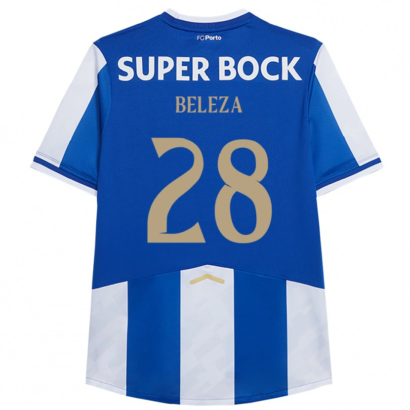 Danxen Hombre Camiseta Tatiana Beleza #28 Azul Blanco 1ª Equipación 2025/26 La Camisa