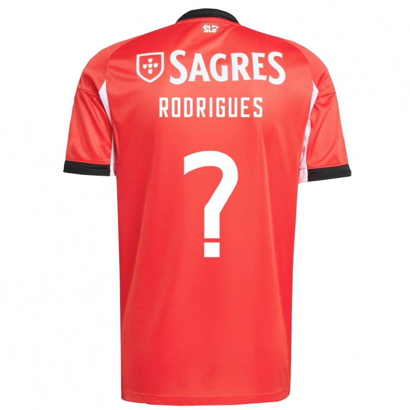 Danxen Hombre Camiseta Miguel Rodrigues #0 Rojo Blanco 1ª Equipación 2025/26 La Camisa