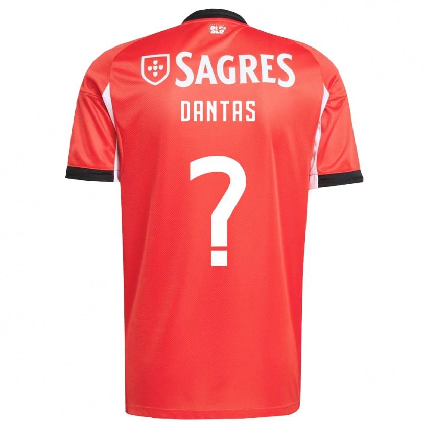Danxen Hombre Camiseta Tiago Dantas #0 Rojo Blanco 1ª Equipación 2025/26 La Camisa
