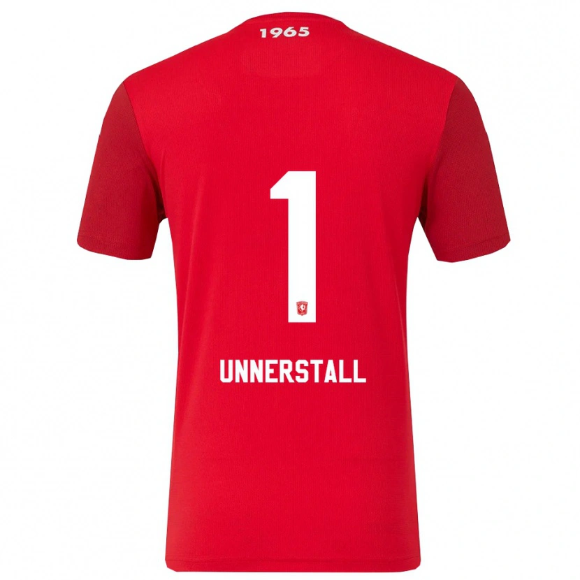 Danxen Hombre Camiseta Lars Unnerstall #1 Rojo Blanco 1ª Equipación 2025/26 La Camisa