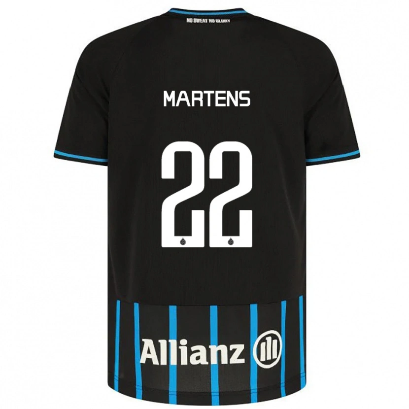 Danxen Hombre Camiseta Quinze Martens #22 Negro Azul 1ª Equipación 2025/26 La Camisa