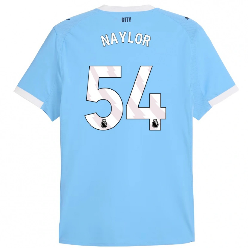 Danxen Hombre Camiseta Seb Naylor #54 Celeste Blanco 1ª Equipación 2025/26 La Camisa