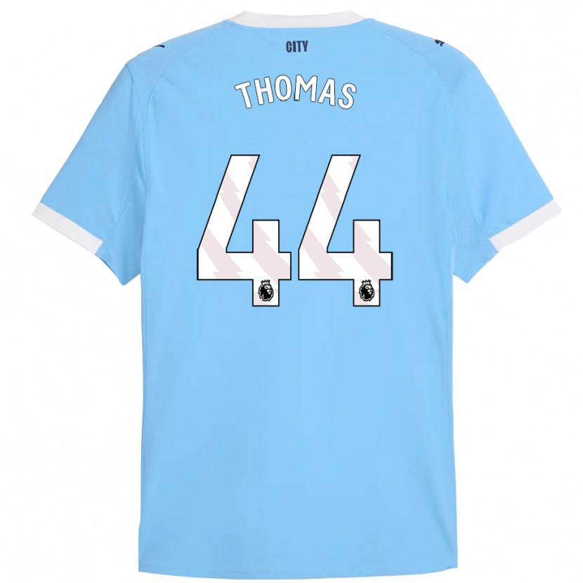 Danxen Hombre Camiseta Codie Thomas #44 Celeste Blanco 1ª Equipación 2025/26 La Camisa
