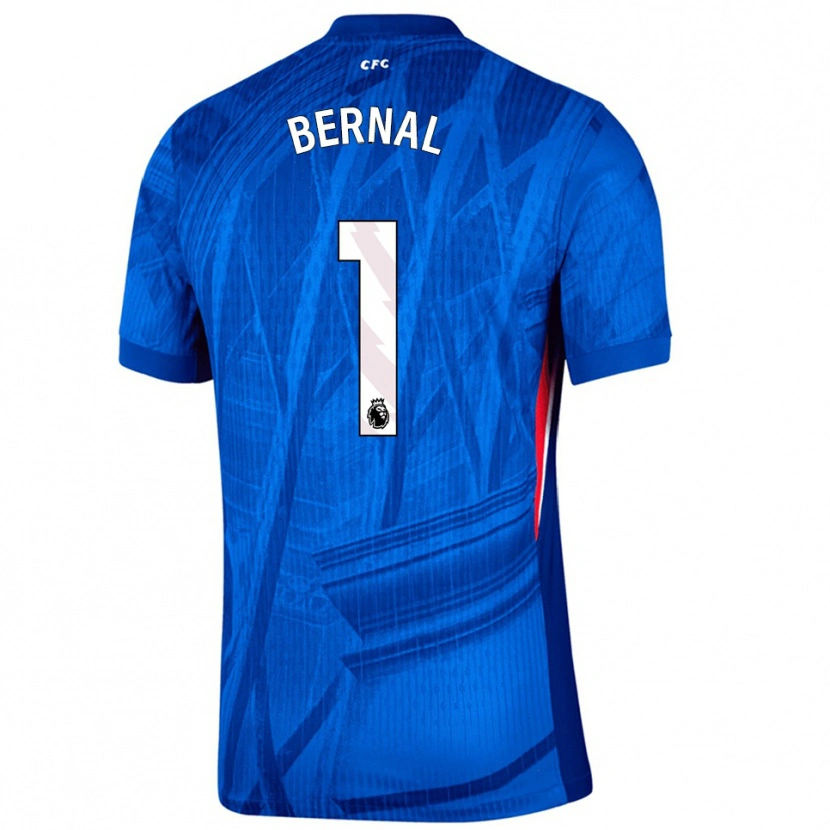 Danxen Hombre Camiseta Freddy Bernal #1 Azul Blanco 1ª Equipación 2025/26 La Camisa