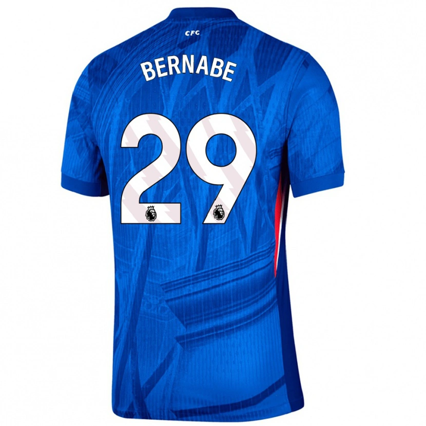 Danxen Hombre Camiseta Alejandra Bernabé #29 Azul Blanco 1ª Equipación 2025/26 La Camisa