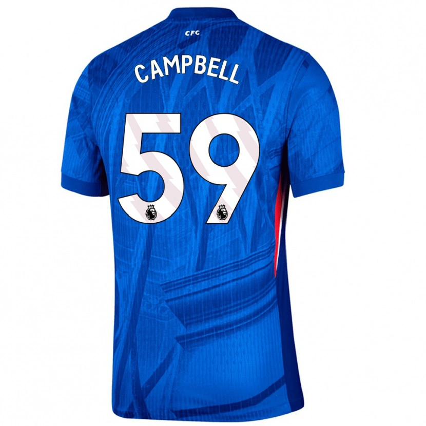 Danxen Hombre Camiseta Harrison Murray-Campbell #59 Azul Blanco 1ª Equipación 2025/26 La Camisa