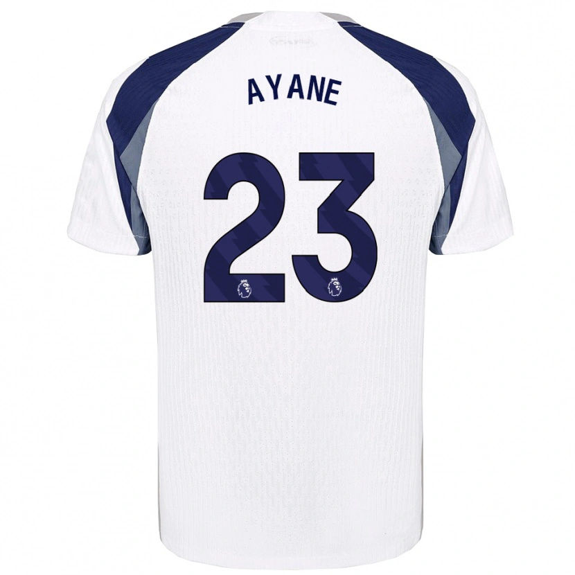 Danxen Hombre Camiseta Rosella Ayane #23 Blanco Marino 1ª Equipación 2025/26 La Camisa
