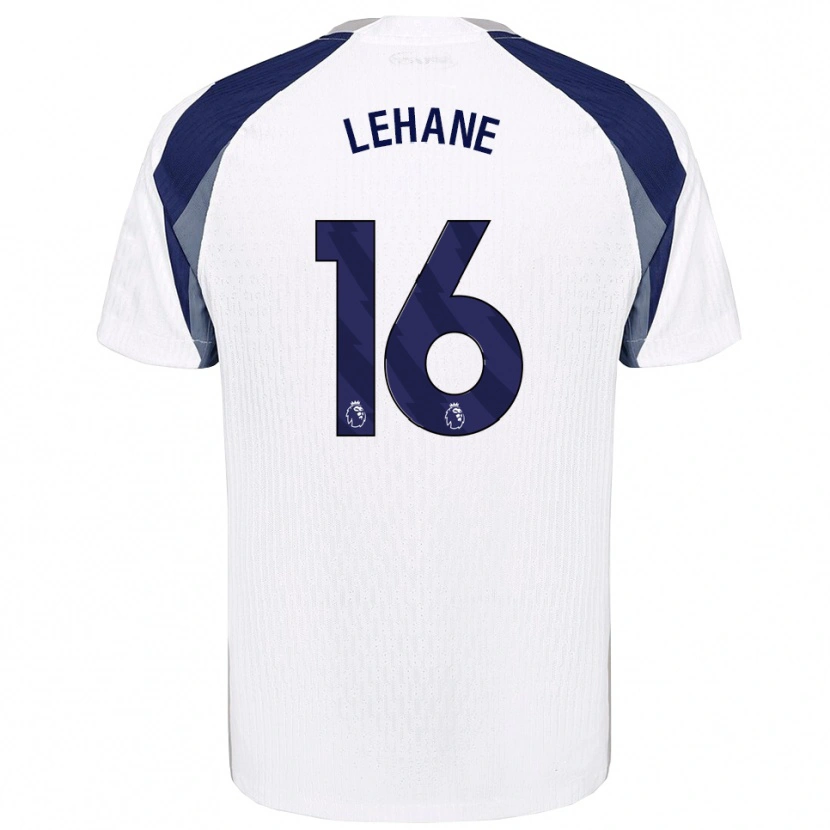 Danxen Hombre Camiseta Ellis Lehane #16 Blanco Marino 1ª Equipación 2025/26 La Camisa