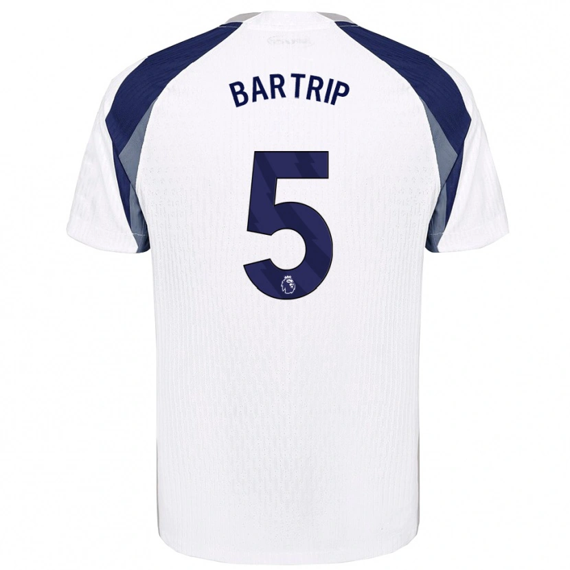 Danxen Hombre Camiseta Molly Bartrip #5 Blanco Marino 1ª Equipación 2025/26 La Camisa