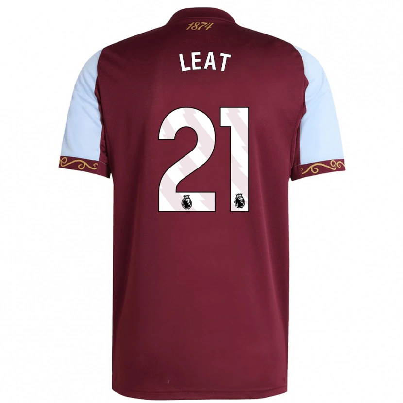 Danxen Hombre Camiseta Anna Leat #21 Borgoña Celeste 1ª Equipación 2025/26 La Camisa