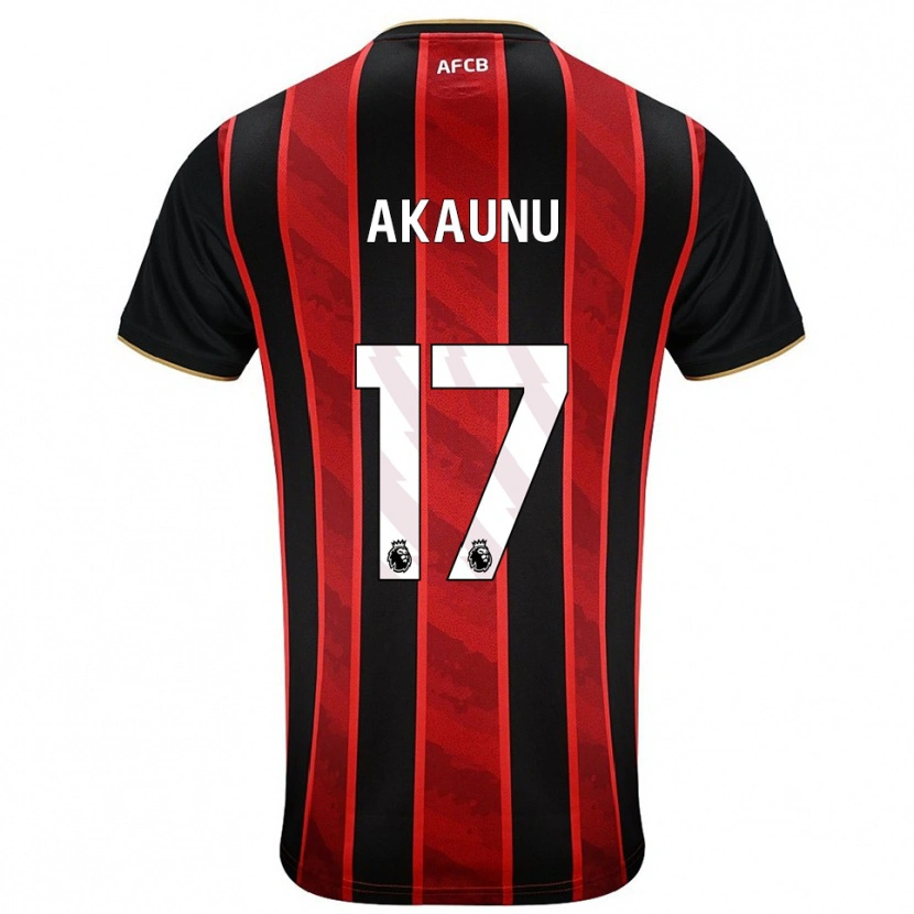 Danxen Hombre Camiseta Kobaro Akaunu #17 Rojo Negro 1ª Equipación 2025/26 La Camisa