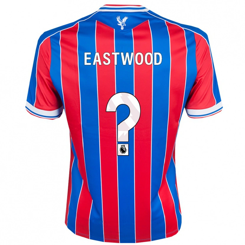 Danxen Hombre Camiseta William Eastwood #0 Azul Rojo Blanco 1ª Equipación 2025/26 La Camisa