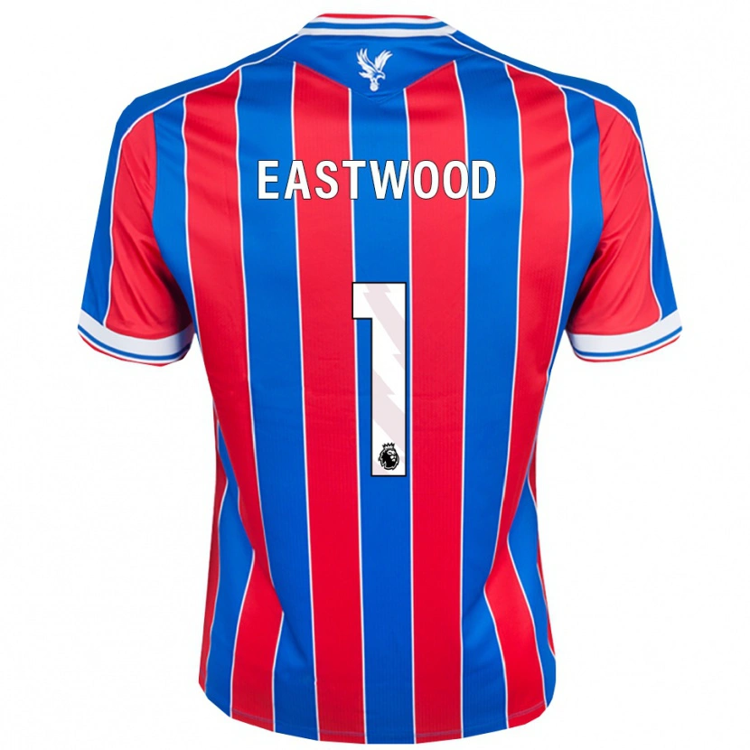 Danxen Hombre Camiseta Billy Eastwood #1 Azul Rojo Blanco 1ª Equipación 2025/26 La Camisa