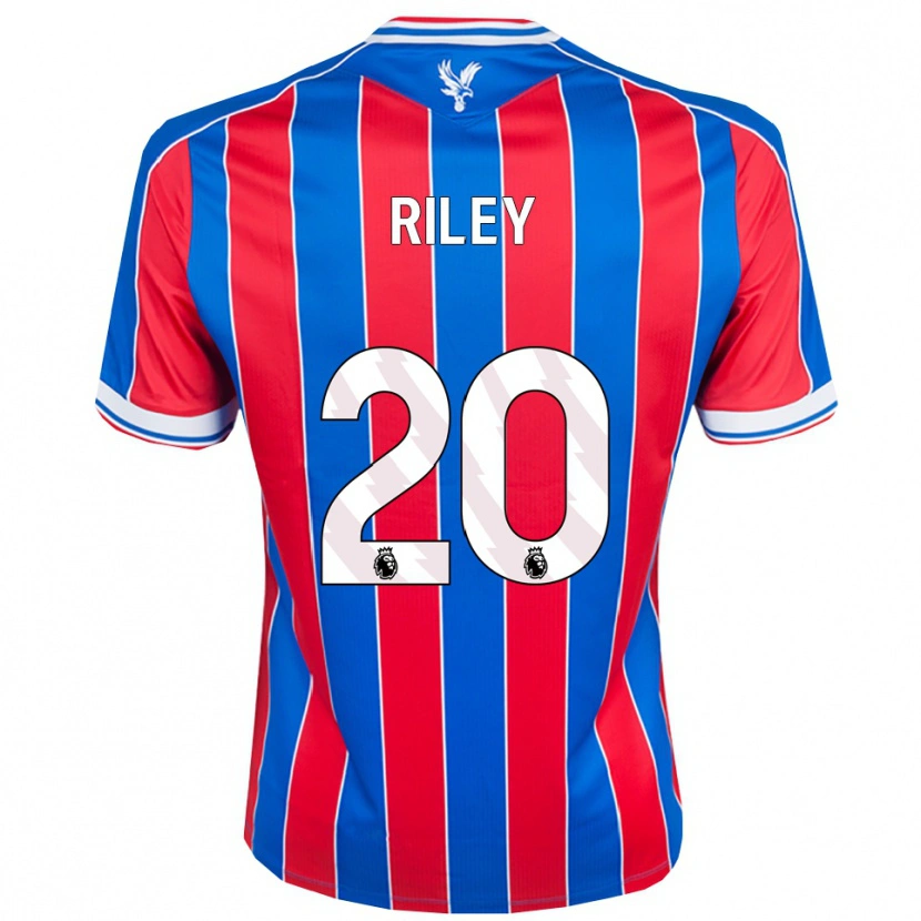 Danxen Hombre Camiseta Indiah-Paige Riley #20 Azul Rojo Blanco 1ª Equipación 2025/26 La Camisa
