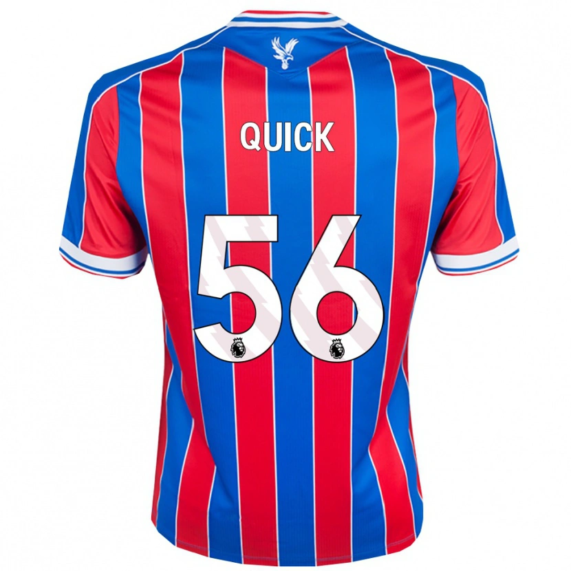 Danxen Hombre Camiseta Daniel Quick #56 Azul Rojo Blanco 1ª Equipación 2025/26 La Camisa